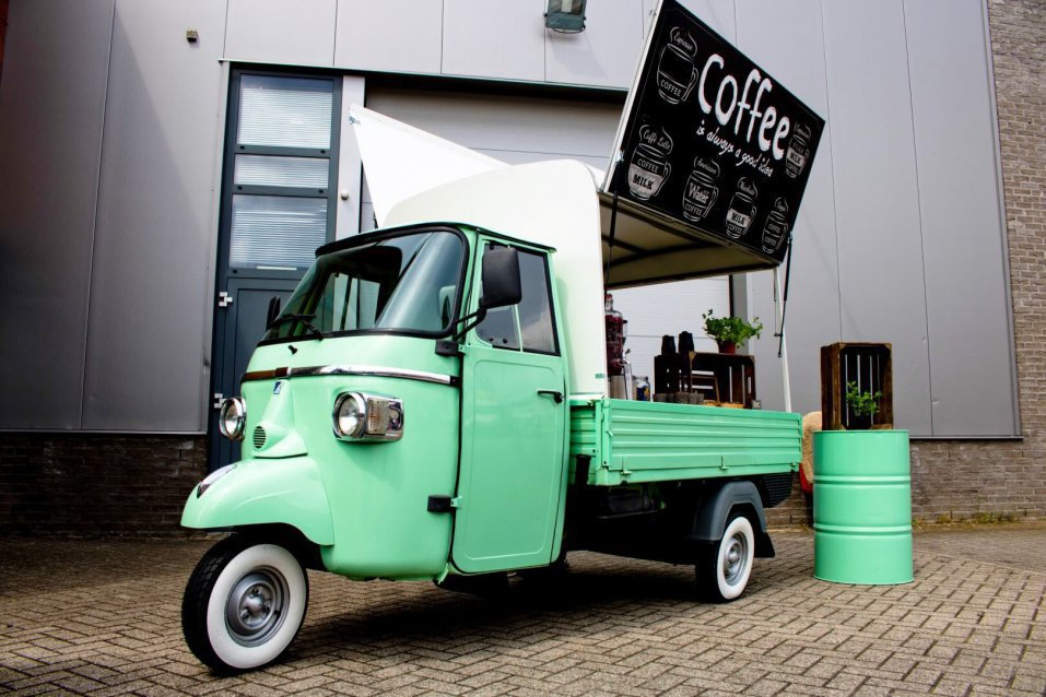 Koffie Piaggio te huur bij KoffieBarHuren