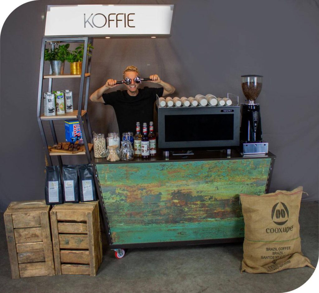 Koffiebar op locatie huren met KoffieBarHuren.nl