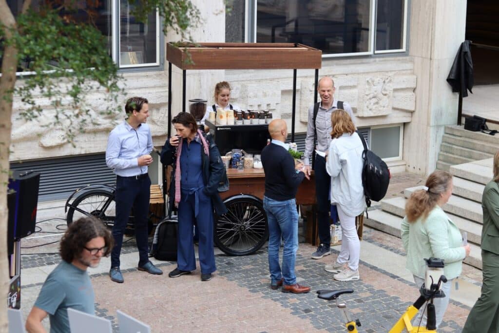 Koffiefiets huren met barista huren op locatie